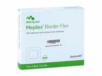 Mepilex Border Flex Schaumverb.haftend 7,5x7,5 cm