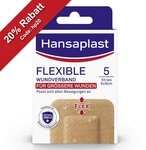 Hansaplast Flexible Wundverband 6x9,5 Cm Strips