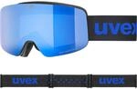 Uvex pwdr FM black matt / mirror blue