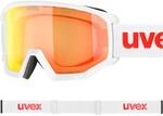Uvex Athletic CV white matt / mirror orange