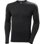 Helly Hansen Herren Langarm Shirt LIFA MERINO MIDWEIGHT CREW black - L