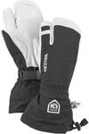 Hestra Herren 3 Finger Handschuh ARMY LEATHER HELI SKI black - 8,0