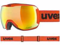 Uvex Downhill 2100 CV fierce red matt / orange-green