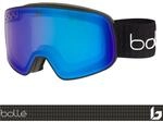 Bolle Nevada black cross matte Phantom+ blue Photochromic