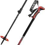 Leki Haute Route 3 dark anthra/dark red/black