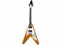 Gibson 70s Flying V Antique Natural Electric Guitar with Hardshell Case