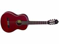 Ortega R121 classical guitar, wine red, with gig bag