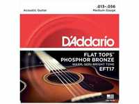 D'Addario EFT17 Flat Tops Saitensatz für Westerngitarren