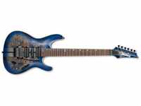 Ibanez Premium S1070PBZ-CLB Celurean Blue Burst Electric Guitar with Gig Bag