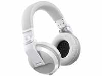 Pioneer DJ HDJ-X5BT-W over-ear DJ headphones with Bluetooth, white