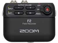 Zoom F2 White Recorder with Lavalier Microphone