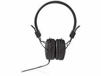 Nedis HPWD1100BK On-Ear Headphones with Mini-Jack (Black)