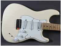 Fender EOB Stratocaster Olympic White MN with Gig bag