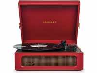 Crosley Voyager Burgundy Red Turntable with Bluetooth (Burgundy Red)