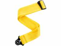 D'Addario 50BAL07 Auto-Lock Guitar Strap (Mellow Yellow)