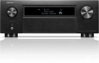 Denon AVC X6800H 11.4-Kanal-Verst&auml;rker mit 8K-Video und 3D-Audio (schwarz)