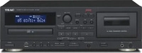 TEAC AD-850 kombiniertes Kassette CD-Player System (schwarz)