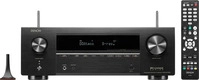Denon AVR X1700H 7.2-Kanal 8K-AV-Receiver mit 3D Audio und HEOS Built in...