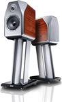 Heco BellaDonna Paar High-End Regallautsprecher (Iced Silver - Sunrise Cherry)