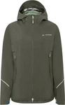 Vaude Yaras 3in1 Fahrradjacke Damen (khaki)-38 Gr&ouml;&szlig;e:38 Braun