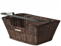 Basil Capri Rattan-Look Flex Fahrradkorb (braun)