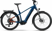 Haibike Trekking 4 High | Trekking E-Bike | 27,5" | 720Wh Yamaha PW-S2 | blau /