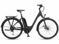 Winora Sinus Tria 9 Trekking E-Bike (500Wh | schwarz) Größe: 46 cm
