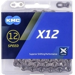 KMC X12 Bicycle Chain (126 Links | black / silver)