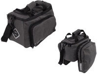 AtranVelo Zap System Fahrradtasche (grau | inklusive AVS Adapter)