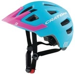 Cratoni Maxster Pro Fahrradhelm Kinder (blau / pink) Gr&ouml;&szlig;e:46-51 cm