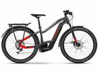 Haibike Trekking 9 Mid E-Bike (27,5 " | 625Wh | anthrazit / rot) Größe: 40 cm...
