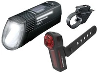 Trelock VectorSignal Vision Beleuchtungssatz (LS 760/740 | schwarz | mit Halter)
