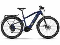 Haibike Trekking 7 High E-Bike (27,5 " | 630Wh | blau) Größe: 48 cm