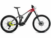 Haibike Nduro 7 Fully MTB E-Bike (29/27,5 " | 720Wh | grau / rot / gelb)...