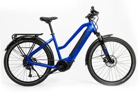 Haibike Trekking 4 Low | Trekking E-Bike | 27,5" | 500Wh Yamaha PW-TE | blau Gr&ouml;&szlig;e: