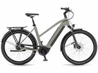 Winora Sinus N5 eco City E-Bike Damen (27,5 " | 500Wh | grau) Größe: 44 cm