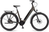 Winora Sinus R5f Low | City E-Bike | 27,5" | 625Wh Bosch | torfbraun Gr&ouml;&szlig;e: 54 cm