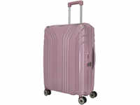 travelite Reisekoffer Elvaa Trolley 66 cm 4 Rollen 72 l - Pink 76348-13