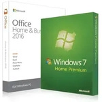 Windows 7 Home Premium + Office 2016 Home & Business Sparkombi