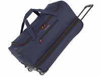 travelite Basics Trolley Reisetasche 70 cm erweiterbar 2 Rollen 98 l - Blau...