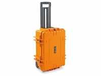 B&W International B&W Outdoor Case Typ 6700 2 Rollen 42,8 l - Orange Leer 6700/O