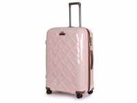 Stratic Reisekoffer Leather & More Trolley 76 cm 4 Rollen 100 l - Rosa