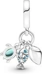 Pandora Fisch, Meeresschildkr&ouml;te & Muschel Dreifacher Charm-Anh&auml;nger 791697C01