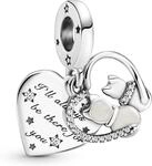 Pandora Katzen & Herz Charm-Anh&auml;nger 799546C01 Anh&auml;nger