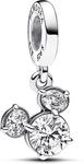 Pandora Disney Micky Maus Funkelnder Kopf Sil&shy;hou&shy;et&shy;te Charm-Anh&auml;nger...