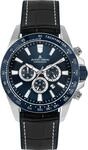 Jacques Lemans 1-2140B, Jacques Lemans Liverpool 1-2140B Herrenchronograph Dunkelblau