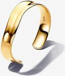 Pandora Organisch Geformter Breiter Offener Armreif 563302C00-1 Damenarmreif