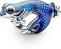 Pandora Metallic-Blaues Gecko Charm 792701C01 Anh&auml;nger