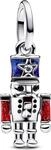Pandora Sterling silver Enamel Cubic Zirconia Red 793583C01 Anh&auml;nger