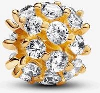 Pandora Funkelndes Rundes Charm 763234C01 Anh&auml;nger
